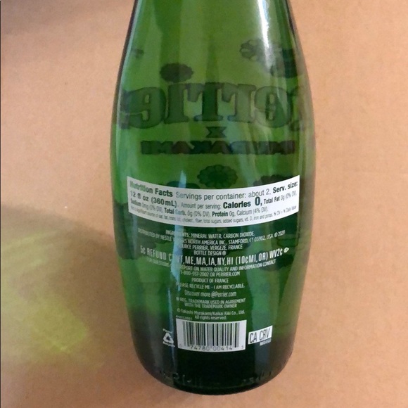 Takashi Murakami Perrier Glass Bottle Limited - Picture 3 of 4